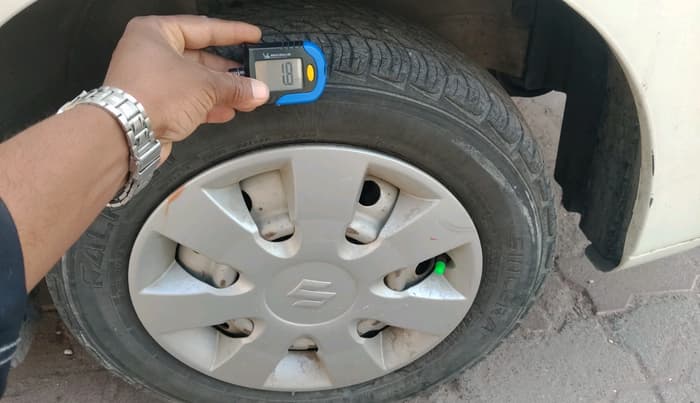 2012 Maruti Wagon R 1.0 LXI, CNG, Manual, 1,17,335 km, tyre