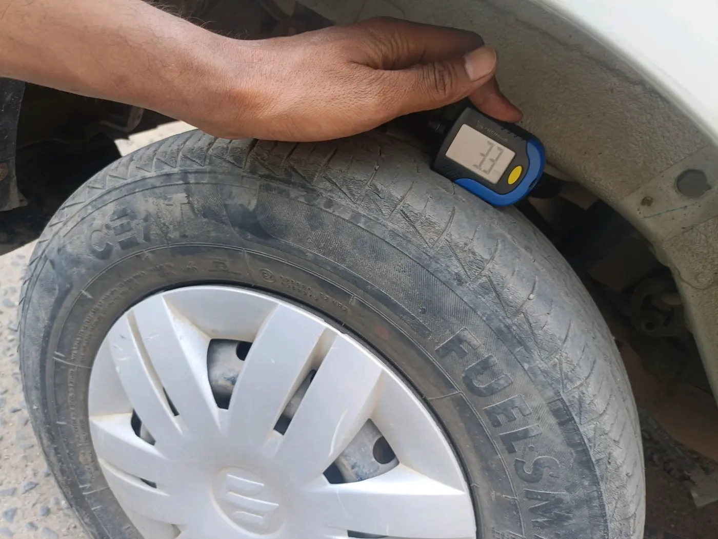 2020 Maruti Alto LXI, CNG, Manual, 34,084 km, tyre