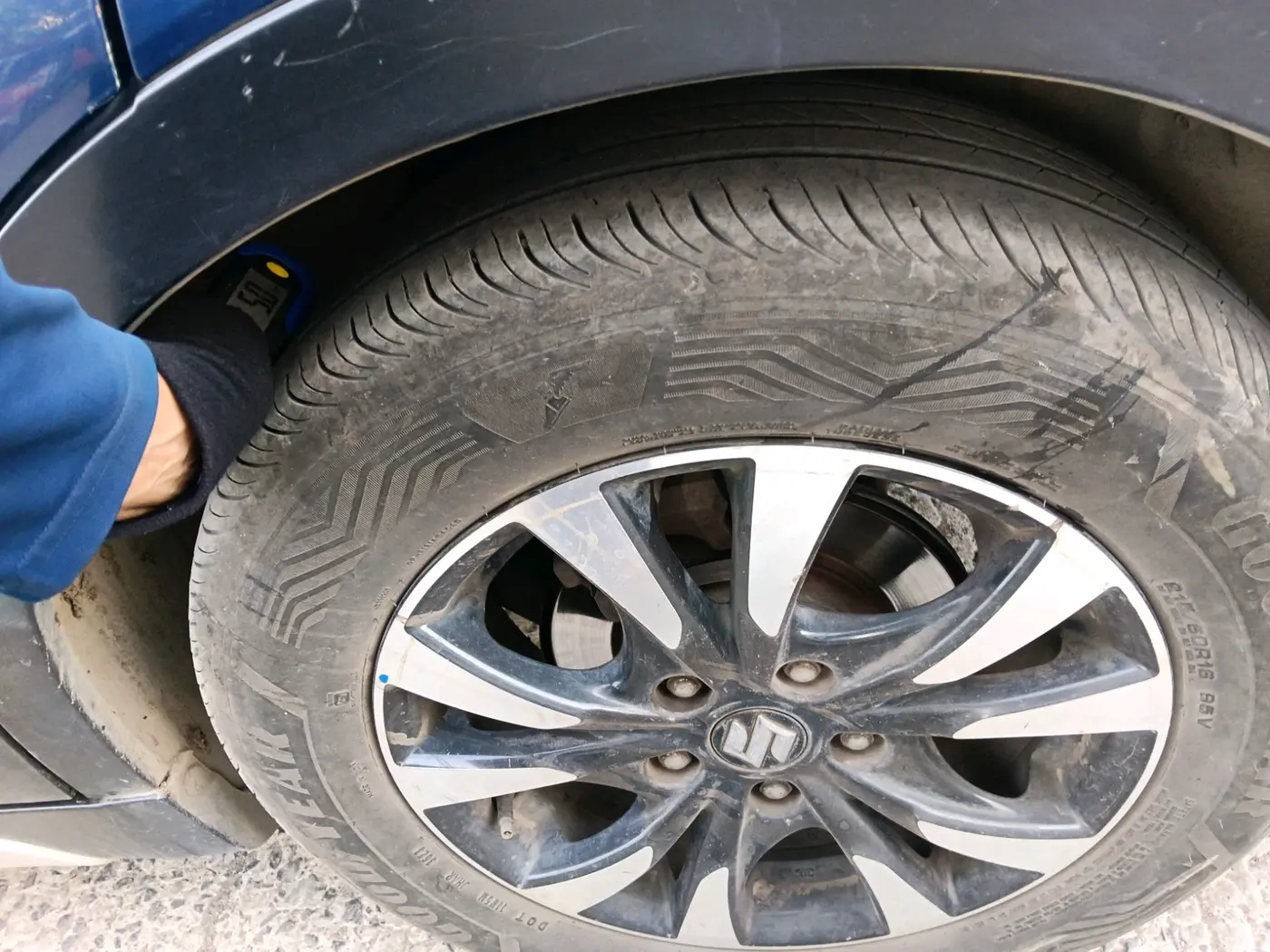 2018 Maruti S Cross ZETA 1.3, Diesel, Manual, 98,200 km, tyre