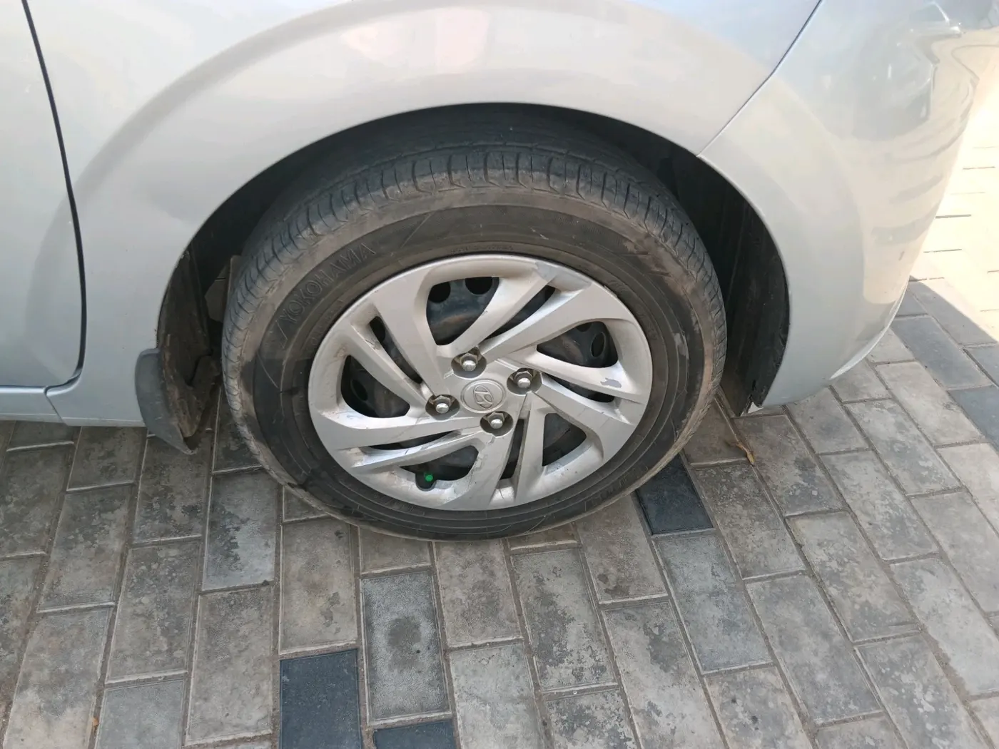 2021 Hyundai AURA S 1.2 CNG, CNG, Manual, 1,43,359 km, tyre