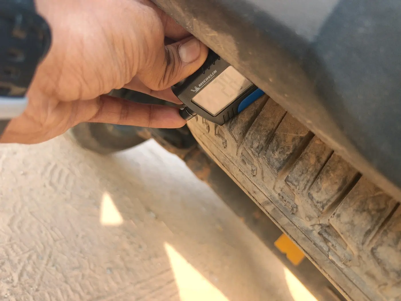 2021 Tata Harrier XZA PLUS 2.0L, Diesel, Automatic, 1,22,348 km, tyre