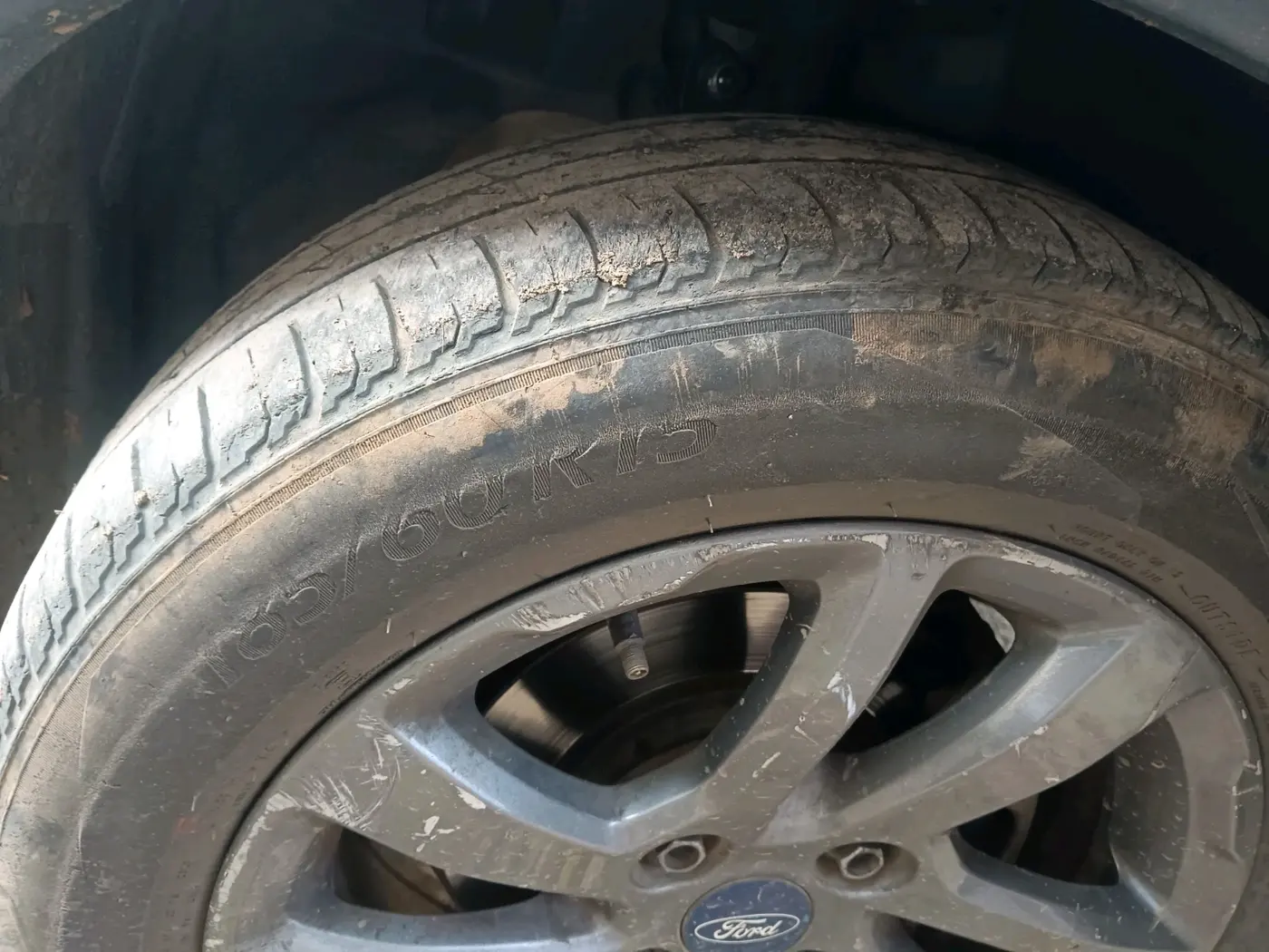 2018 Ford FREESTYLE TITANIUM 1.5 DIESEL, Diesel, Manual, 1,81,971 km, tyre