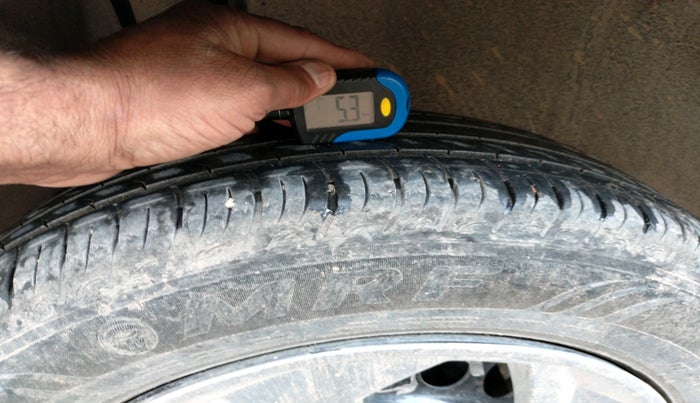 2025 Maruti BREZZA LXI S- CNG, CNG, Manual, 35,186 km, tyre