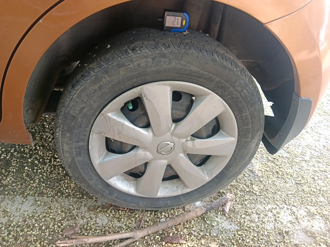 2016 Nissan Micra Active XV SAFETY PACK, Petrol, Manual, 94,094 km, tyre