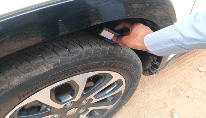 2024 Maruti Grand Vitara ZETA PLUS HYBRID ECVT DUAL TONE, Hybrid, Automatic, 36,030 km, tyre