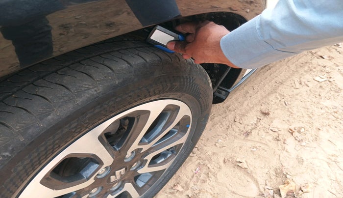 2024 Maruti Grand Vitara ZETA PLUS HYBRID ECVT DUAL TONE, Hybrid, Automatic, 36,030 km, tyre