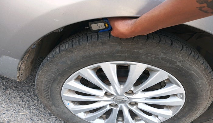 2018 Maruti Ciaz ZETA 1.5 SHVS MT PETROL, Petrol, Manual, 70,507 km, tyre