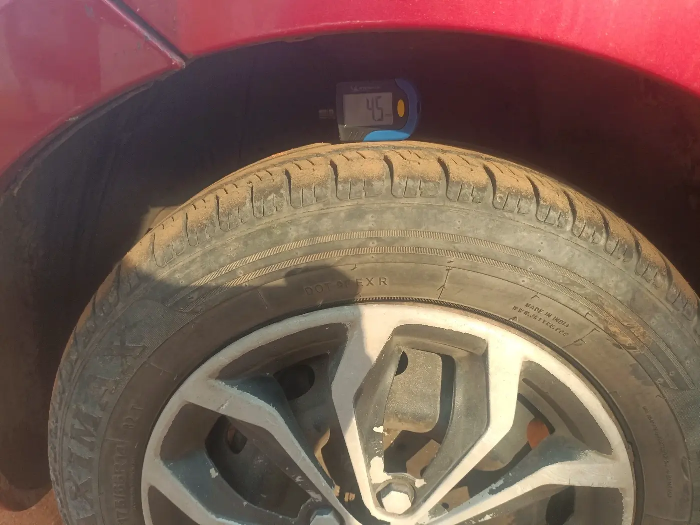 2012 Tata Indica Vista LS QUADRAJET, Diesel, Manual, 1,44,738 km, tyre