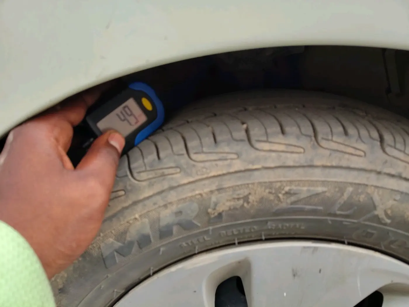 2018 Maruti Celerio VXI CNG, CNG, Manual, 2,06,761 km, tyre
