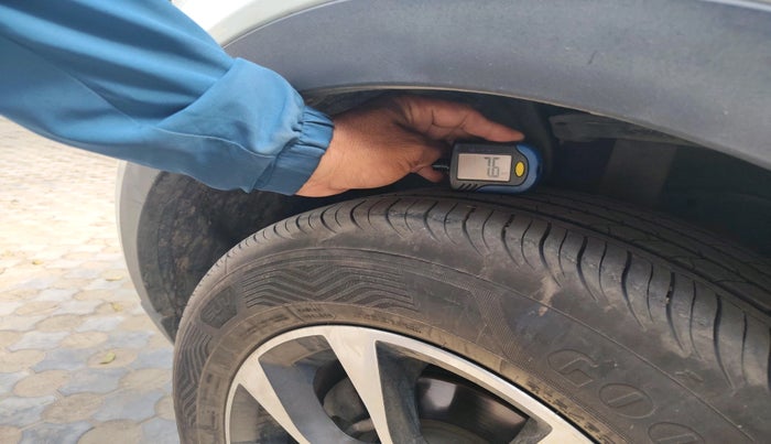 2021 Tata NEXON XZ PLUS PETROL, Petrol, Manual, 75,049 km, tyre