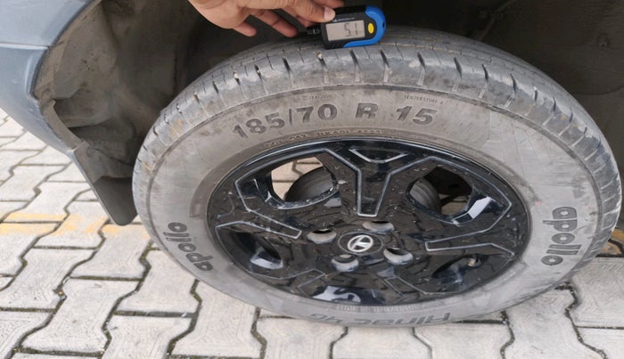 2023 Tata PUNCH ACCOMPLISHED SUNROOF MT, Petrol, Manual, 16,399 km, tyre