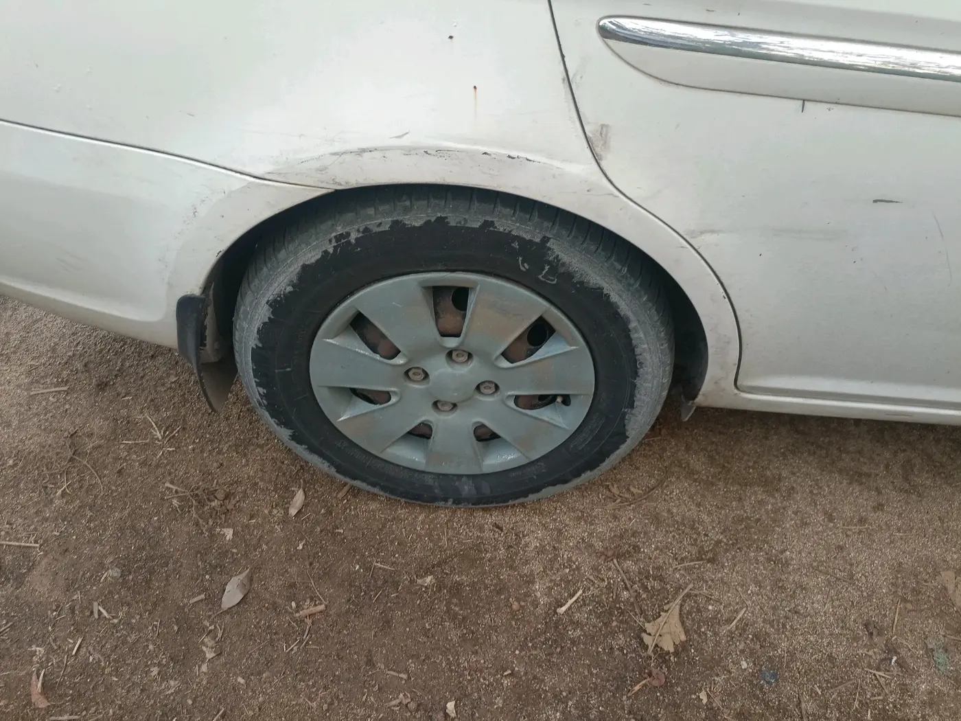 2008 Hyundai Verna VGT CRDI SX ABS, Diesel, Manual, 1,57,782 km, tyre