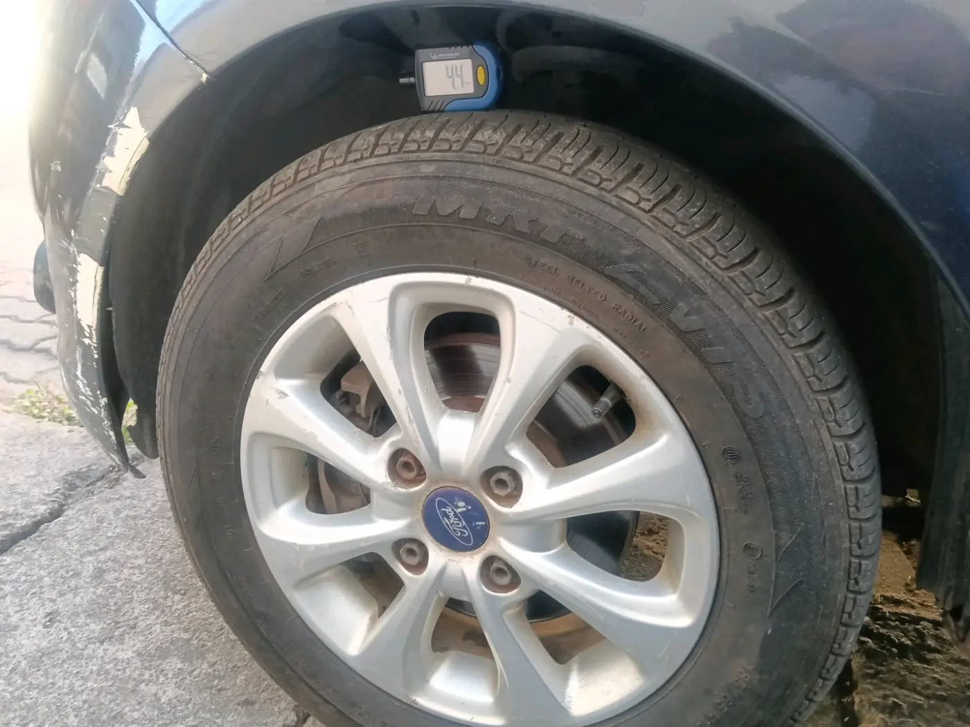 2011 Ford Figo TITANIUM 1.4 DIESEL, Diesel, Manual, 1,58,846 km, tyre