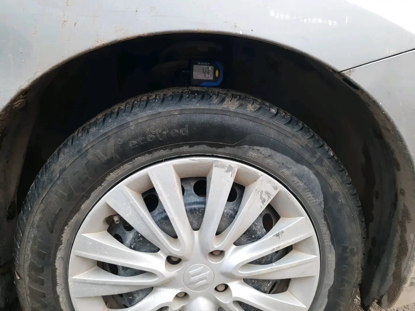2021 Maruti Baleno DELTA PETROL 1.2, Petrol, Manual, 45,160 km, tyre
