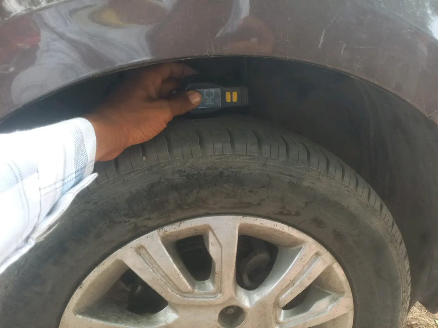 2018 Tata Tiago XZA PETROL, Petrol, Automatic, 46,284 km, tyre
