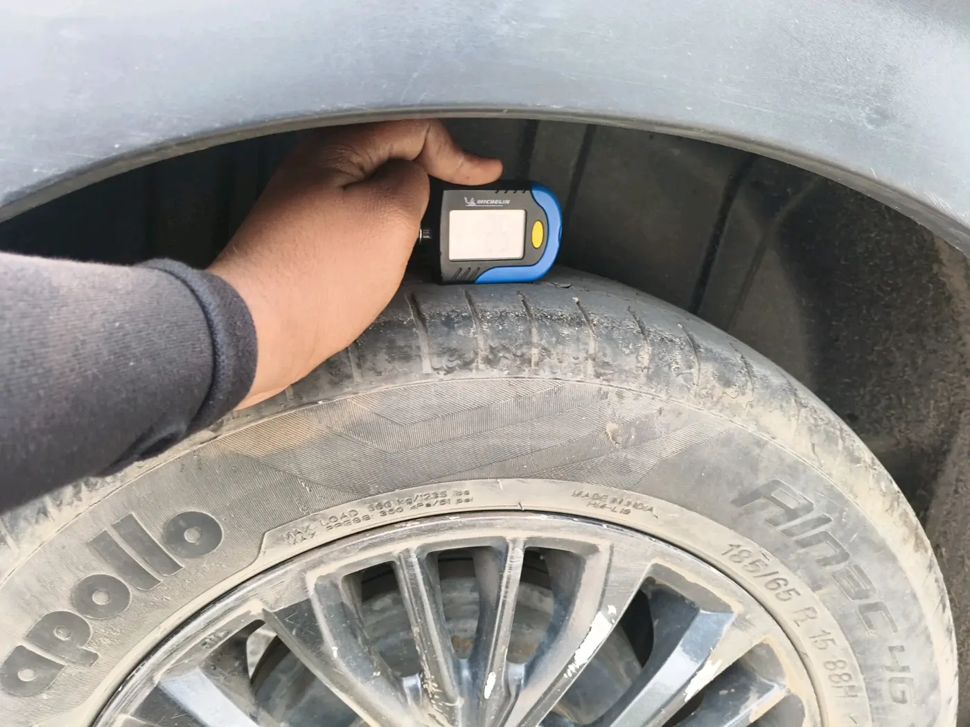 2019 Maruti XL6 ALPHA MT, Petrol, Manual, 87,609 km, tyre