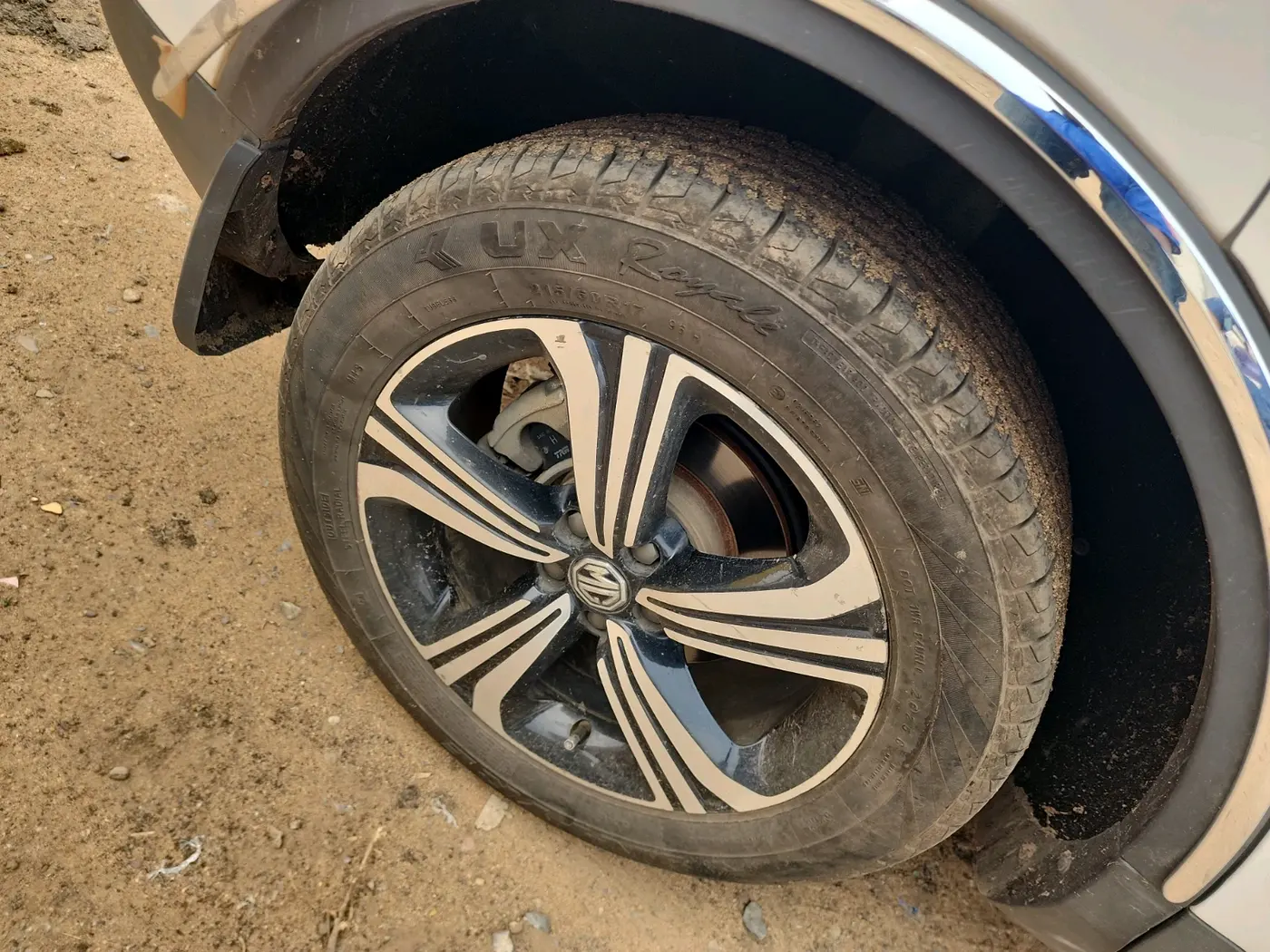 2022 MG ASTOR SAVVY 1.5 CVT, Petrol, Automatic, 81,083 km, tyre
