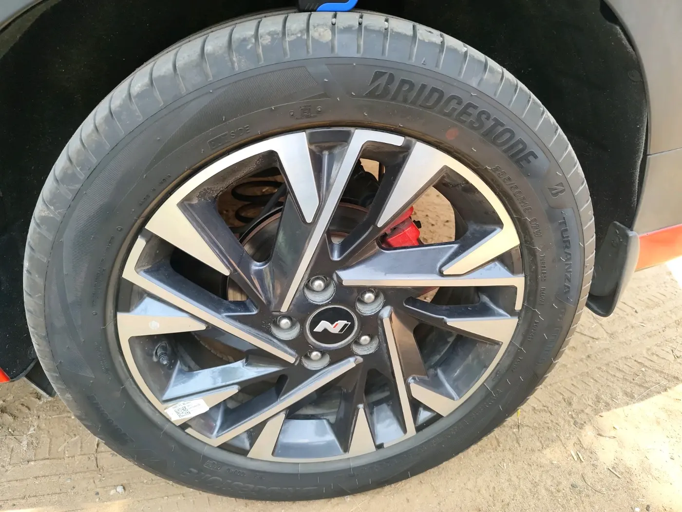 2024 Hyundai Creta N Line N10 1.5 Turbo DCT, Petrol, Automatic, 52,537 km, tyre