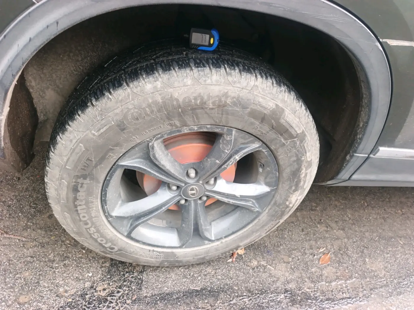 2021 Tata Harrier XT PLUS CAMO, Diesel, Manual, 90,210 km, tyre