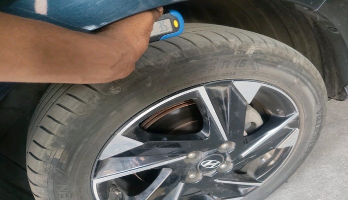 2021 Hyundai Verna SX (O) 1.5 CRDI, Diesel, Manual, 63,685 km, tyre