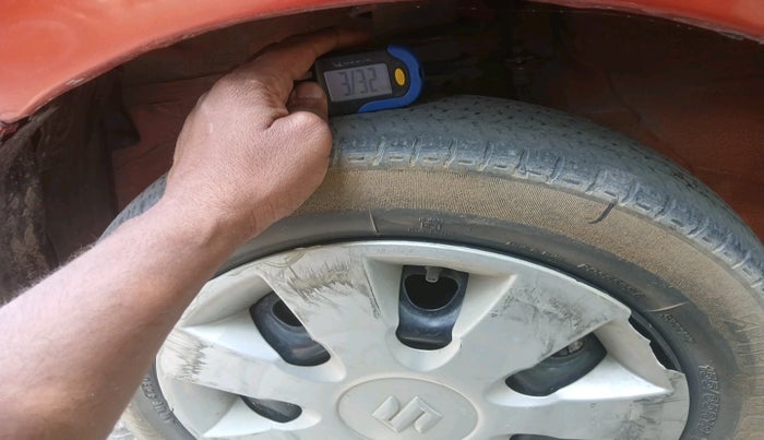 2017 Maruti Alto K10 VXI AMT, Petrol, Automatic, 52,545 km, tyre