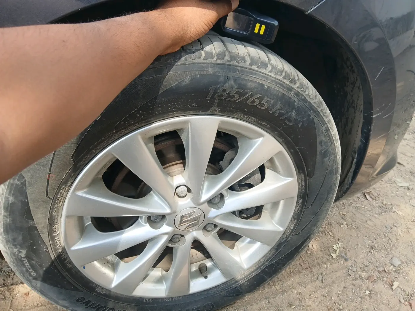 2015 Maruti Ertiga ZDI, Diesel, Manual, 72,478 km, tyre