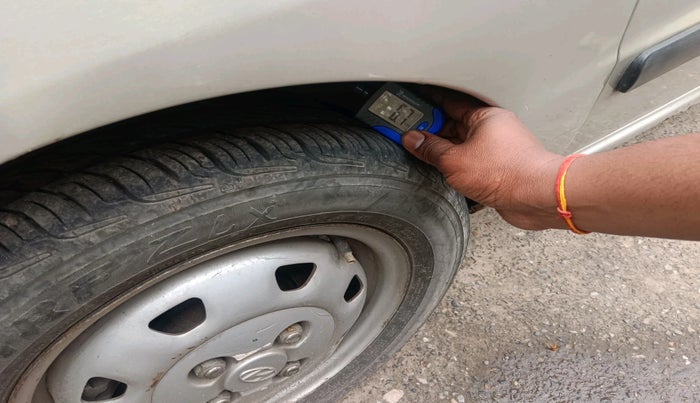 2011 Hyundai Santro Xing GL PLUS, Petrol, Manual, 75,512 km, tyre