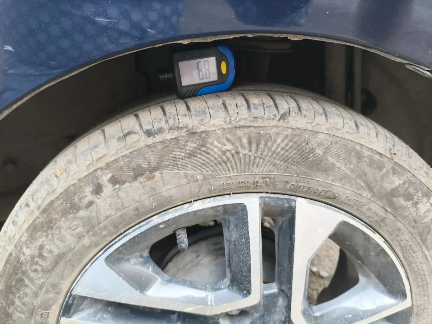 2019 Tata TIGOR XZ PLUS PETROL, CNG, Manual, 71,529 km, tyre