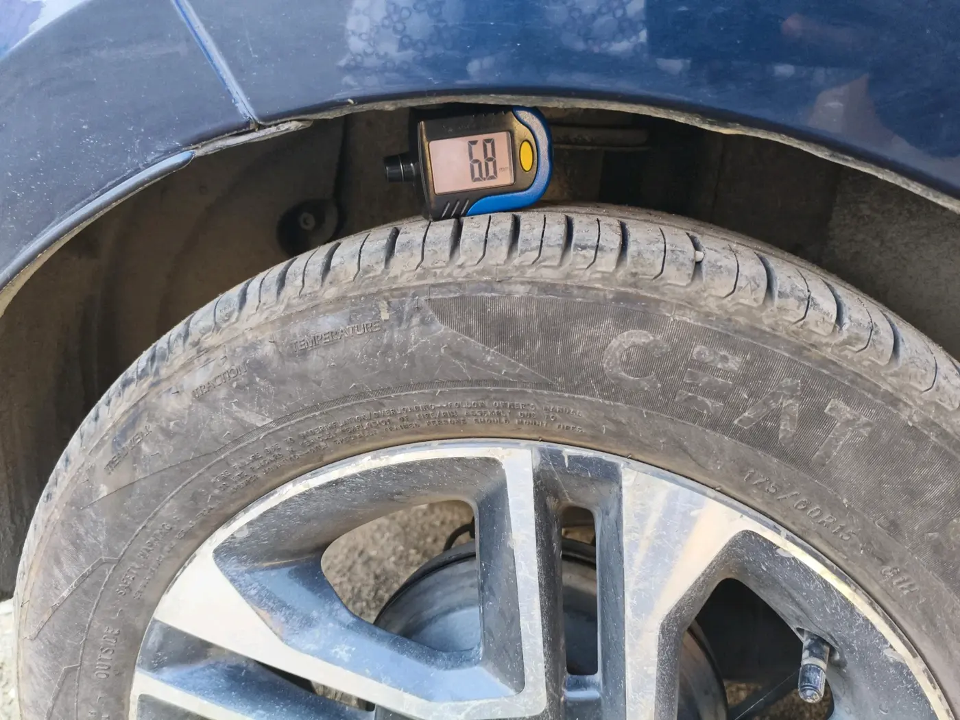 2019 Tata TIGOR XZ PLUS PETROL, CNG, Manual, 71,529 km, tyre