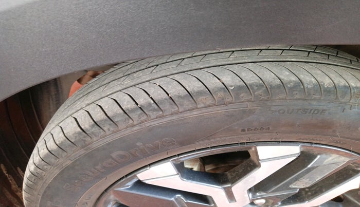 2024 Hyundai EXTER SX(O) CONNECT 1.2 AMT, Petrol, Automatic, 7,305 km, tyre