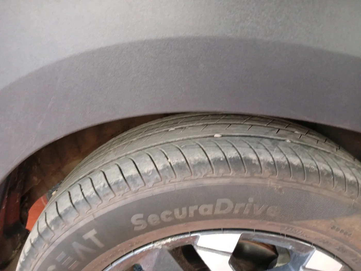 2024 Hyundai EXTER SX(O) CONNECT 1.2 AMT, Petrol, Automatic, 7,305 km, tyre