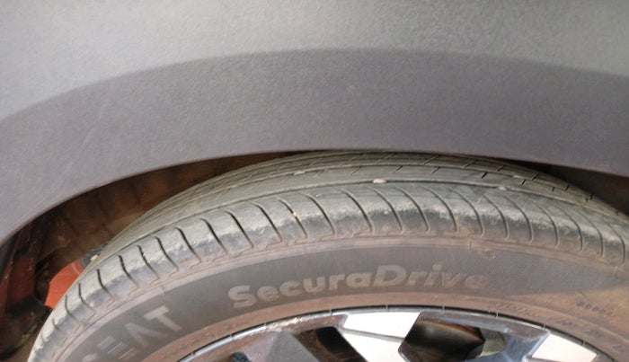 2024 Hyundai EXTER SX(O) CONNECT 1.2 AMT, Petrol, Automatic, 7,305 km, tyre