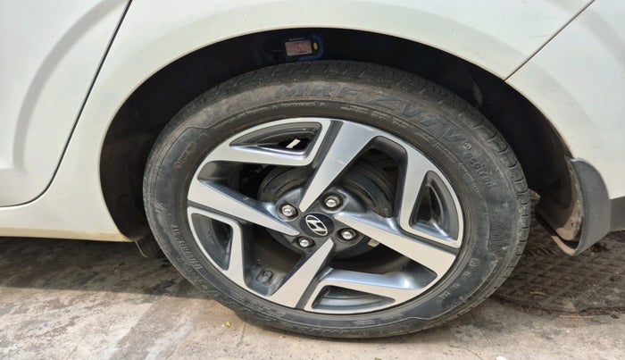 2020 Hyundai AURA SX+ 1.0 TURBO GDI MT, Petrol, Manual, 21,392 km, tyre