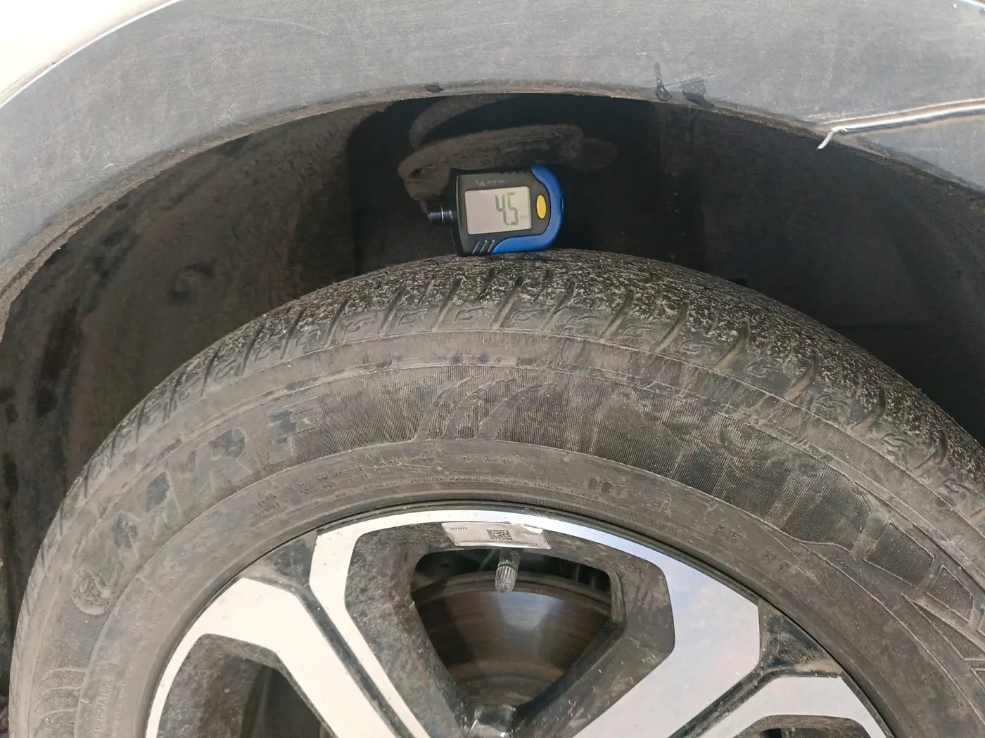 2022 Tata NEXON EV XZ PLUS LUX, Electric, Automatic, 45,679 km, tyre