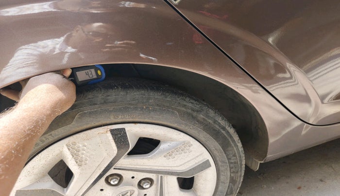 2020 Hyundai AURA S 1.2 AMT CRDI, Diesel, Automatic, 77,611 km, tyre