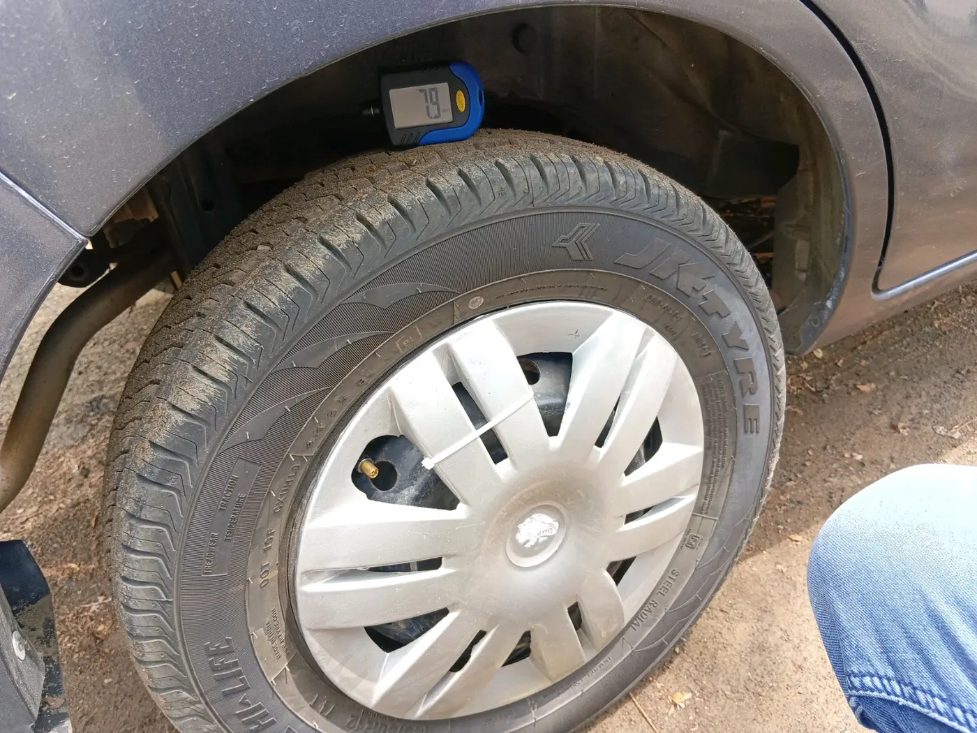 2013 Maruti Alto 800 LXI, Petrol, Manual, 58,409 km, tyre