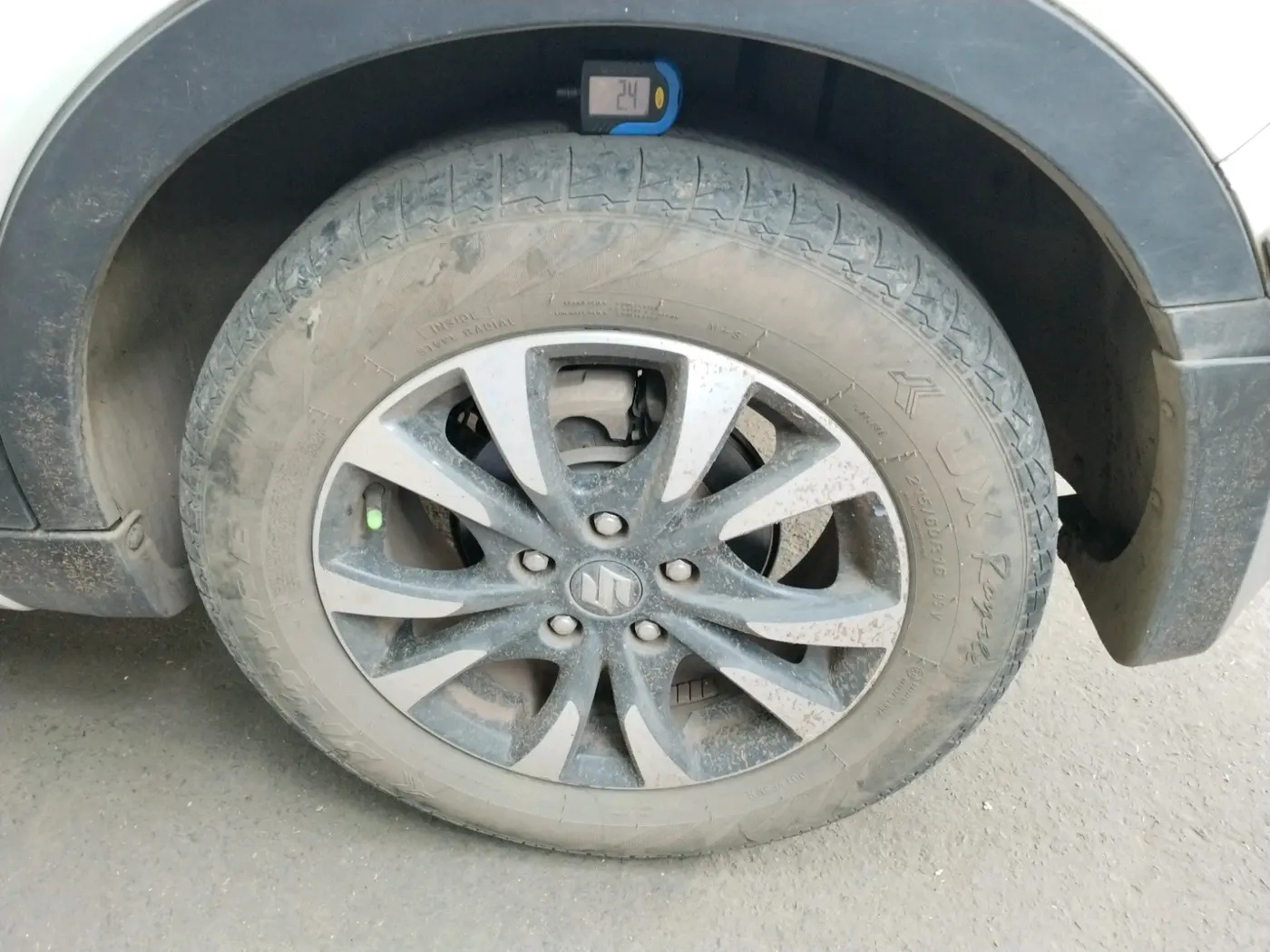2022 Maruti S Cross ZETA 1.5, Petrol, Manual, 24,971 km, tyre