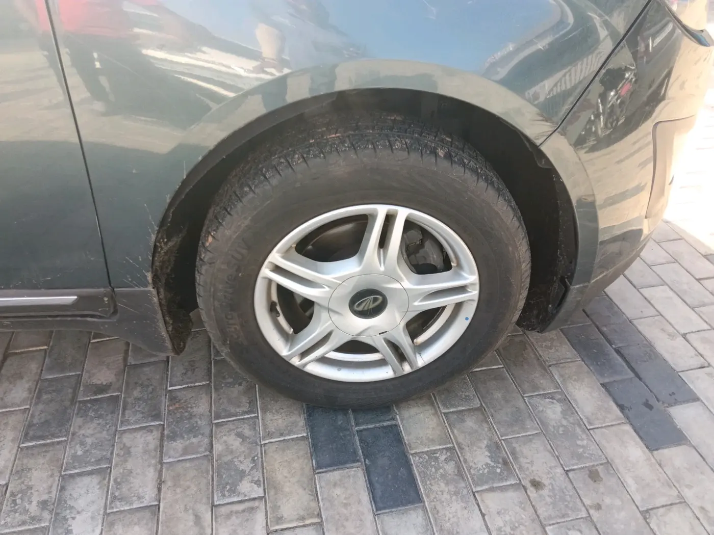 2019 Mahindra MARAZZO M6 8 STR, Diesel, Manual, 1,04,590 km, tyre