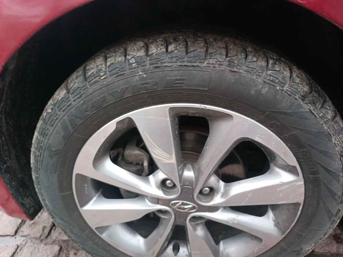 2014 Hyundai i20 ASTA 1.4 CRDI, Diesel, Manual, 93,345 km, tyre