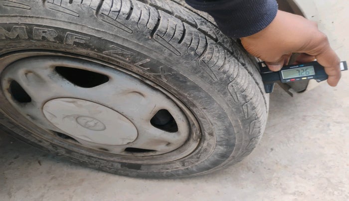 2012 Chevrolet Beat LT PETROL, Petrol, Manual, 37,779 km, tyre