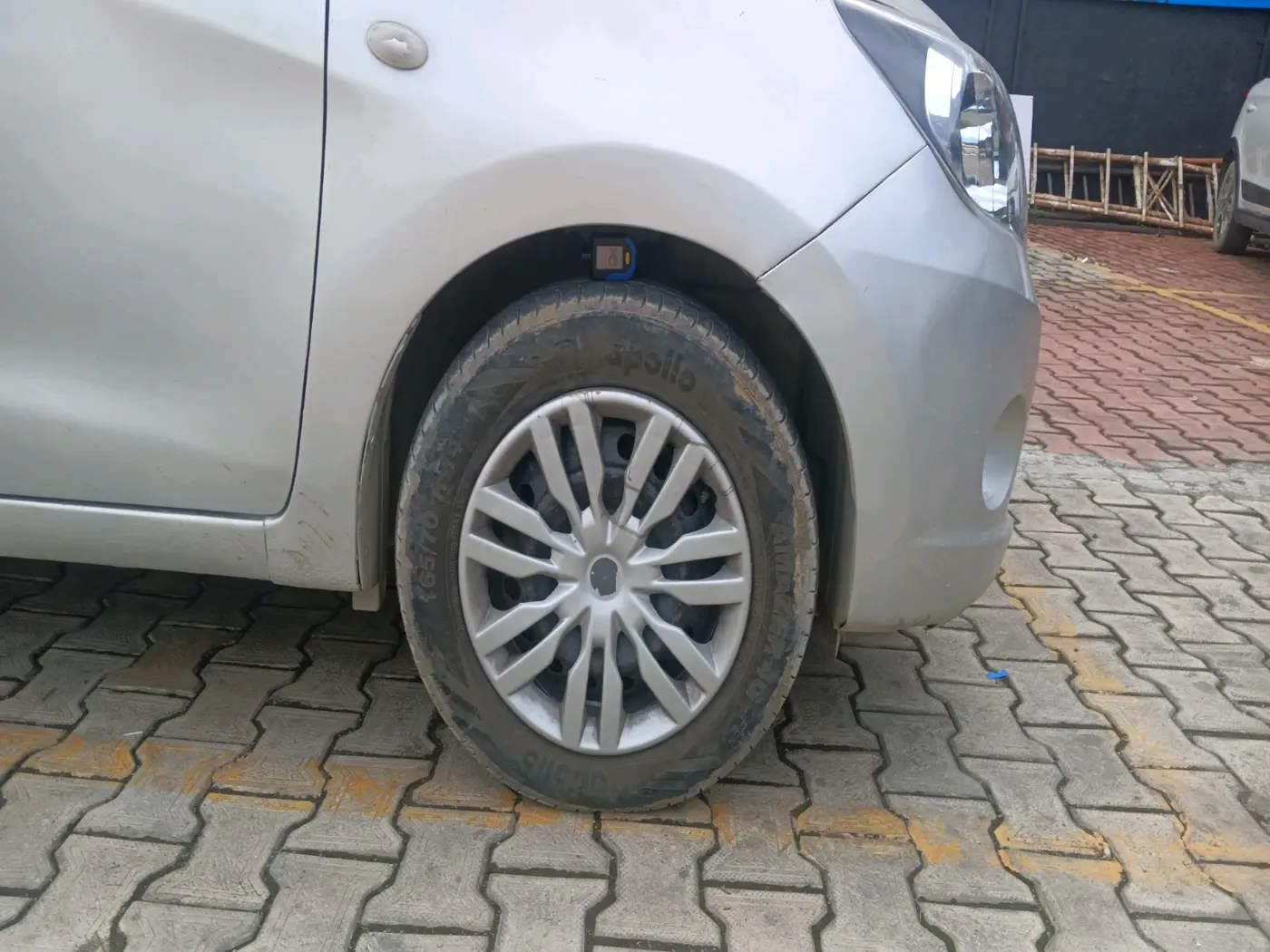2014 Maruti Celerio VXI, Petrol, Manual, 1,20,417 km, tyre