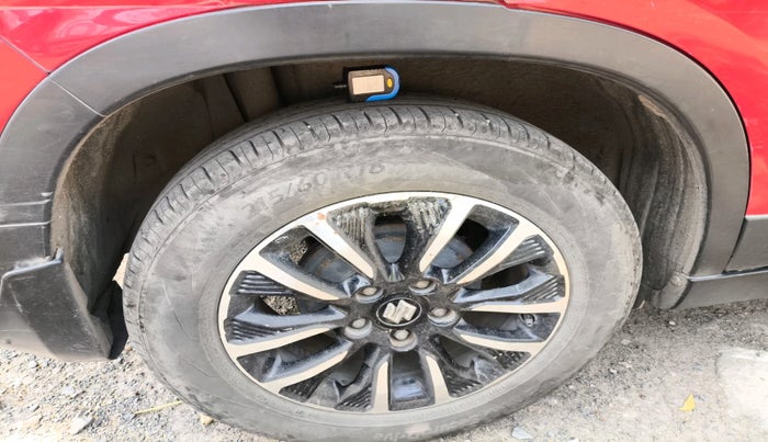 2021 Maruti Vitara Brezza ZXI PLUS, Petrol, Manual, 1,22,827 km, tyre