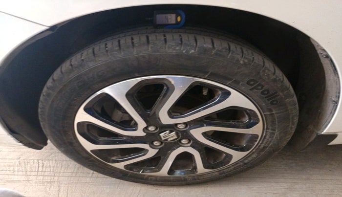 2023 Maruti Baleno ALPHA 1.2 AGS, Petrol, Automatic, 34,106 km, tyre