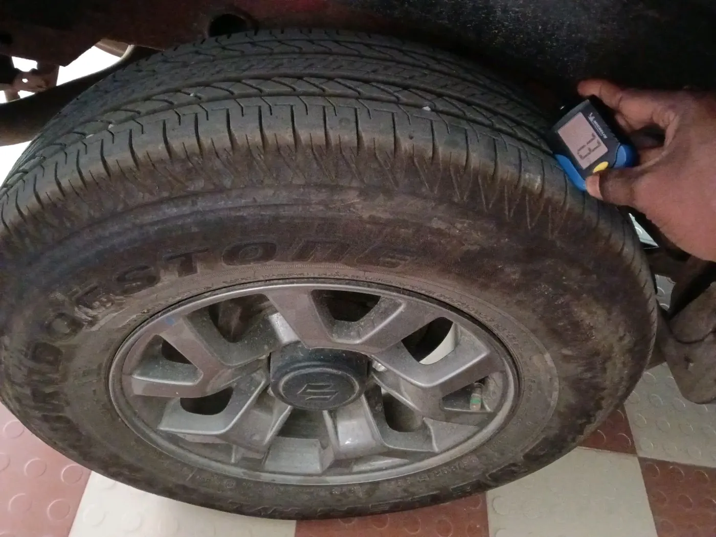 2024 Maruti JIMNY ALPHA ALL GRIP PRO AT, Petrol, Automatic, 7,176 km, tyre