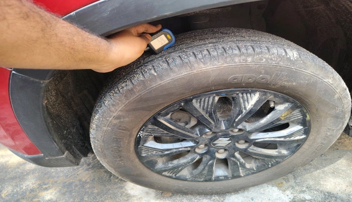 2021 Maruti Vitara Brezza ZXI AT SHVS, Petrol, Automatic, 9,910 km, tyre