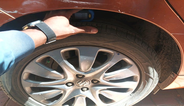 2018 Maruti Baleno ALPHA CVT PETROL 1.2, CNG, Automatic, 78,055 km, tyre