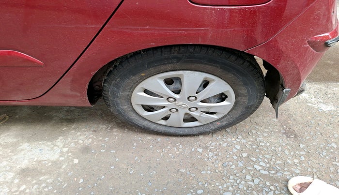 2012 Hyundai i10 SPORTZ 1.2, Petrol, Manual, 55,004 km, tyre