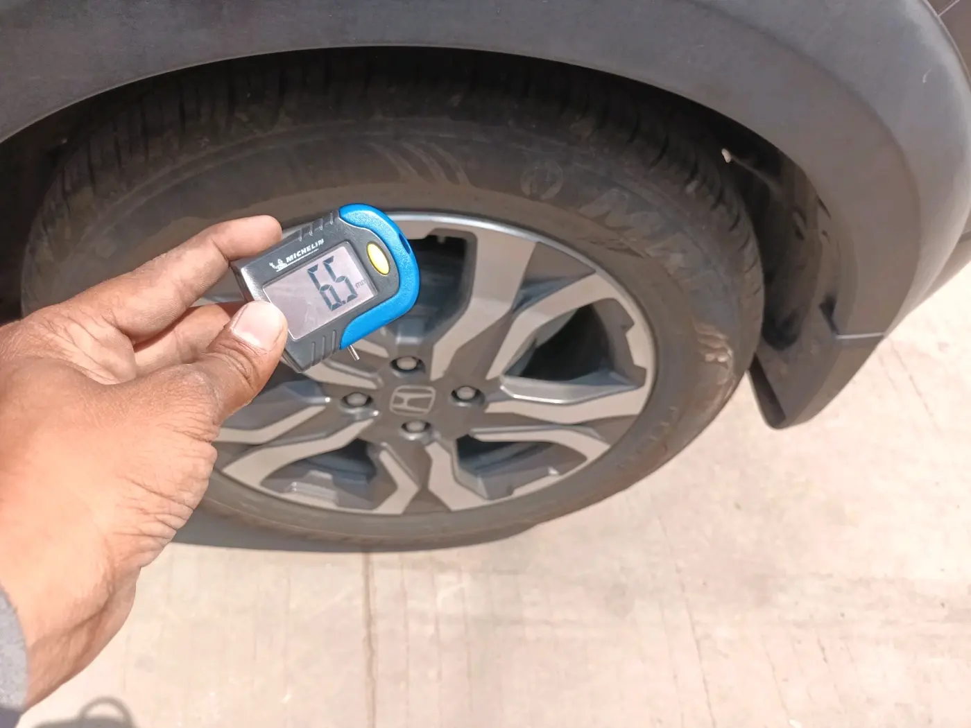 2018 Honda WR-V 1.2L I-VTEC VX MT, CNG, Manual, 41,714 km, tyre