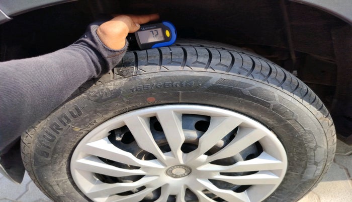 2017 Mahindra Kuv100 K4 6 STR, Petrol, Manual, 13,223 km, tyre