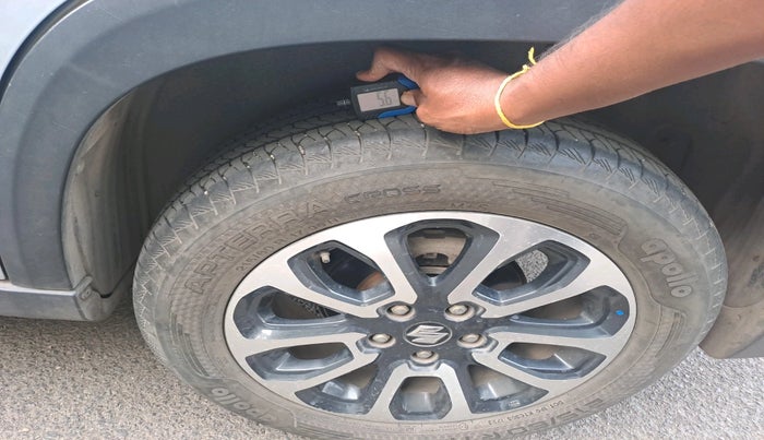 2023 Maruti Grand Vitara ZETA CNG, CNG, Manual, 34,967 km, tyre